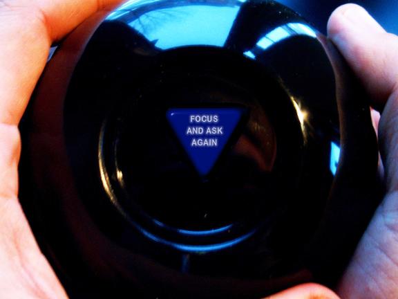 CUSTOM Answers in a Fortune Telling 8 Ball 