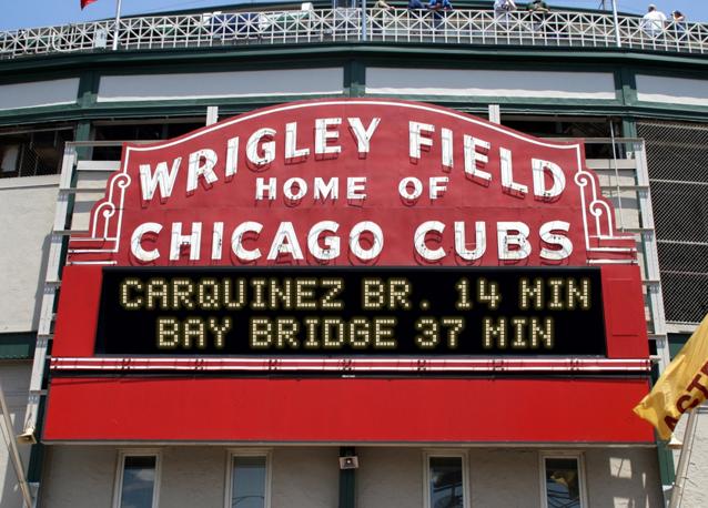 newsign.php?line1=Carquinez+Br.+14+min&line2=Bay+Bridge+37+min&Go+Cubs=Go+Cubs